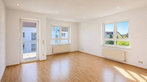 Wohnzimmer - 3 Zimmer Etagenwohnung in Bad Schönborn / Bad Langenbrücken