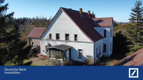 Hofansicht - Repräsentatives Gutshaus mit historischem Charme auf großzügigem Anwesen in Usedom!