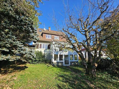 Ansicht aus dem Garten - 7 Zimmer Einfamilienhaus in Plüderhausen