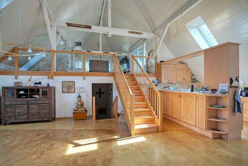 Wohnen, Essen und Kochen in der ehemaligen Scheune - 