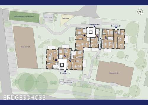 Gesamtansicht Erdgeschoss - 