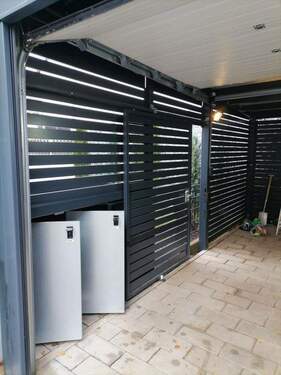 D-Carport Innenansicht - 
