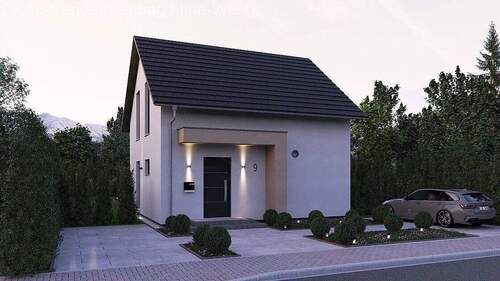 Design 9.2 Ansicht 3 - Einfamilienhaus mit 107,00 m&sup2; in St. Leon-Rot zum Kaufen