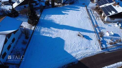Grundstück von oben - Grundstück in Rottenbuch