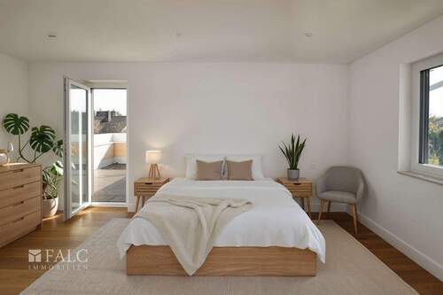 Schlafzimmer - Einrichtungsbeispiel - 