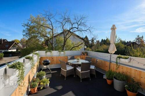 Großer Balkon - Einrichtungsbeispiel - 