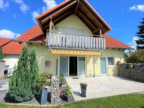 Terrasse - 3 Zimmer Etagenwohnung zum Kaufen in Rot am See