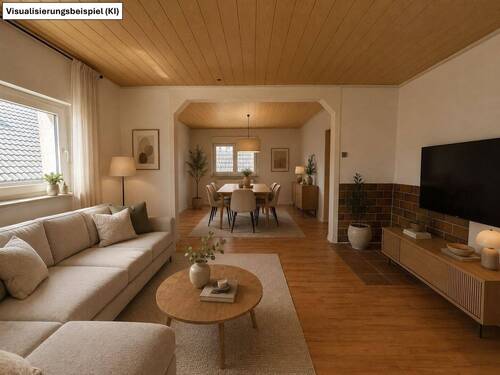 Wohn & Esszimmer KI - 7 Zimmer Doppelhaushälfte in Mülheim