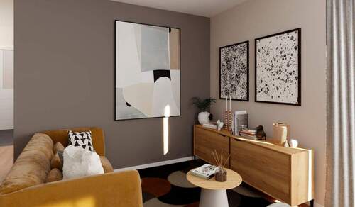 Hier können Sie abschalten, lesen oder den Tag in ruhiger Atmosphäre ausklingen lassen - Zwei Zimmer mit Balkon - 339.900,00 EUR Kaufpreis, ca.  54,00 m² Wohnfläche