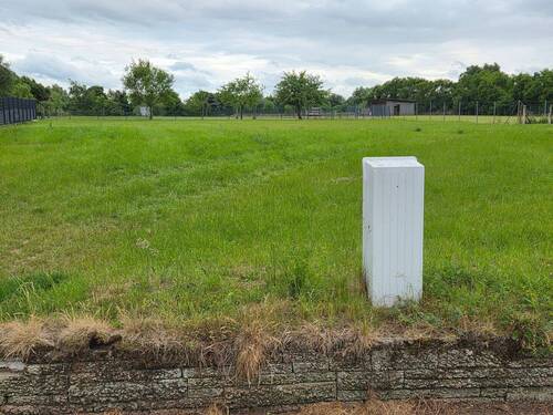 Blick von der Straße - Grundstück in Vettweiß