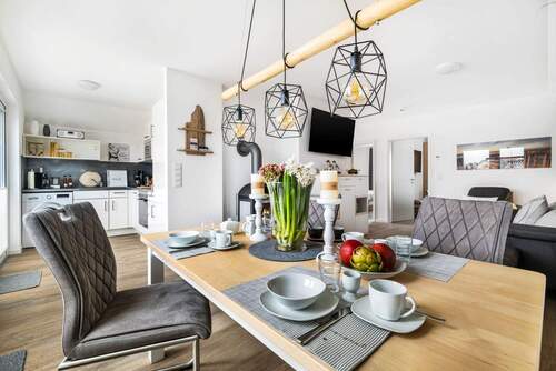 Wohnzimmer - 3 Zimmer Etagenwohnung zum Kaufen in Büsum