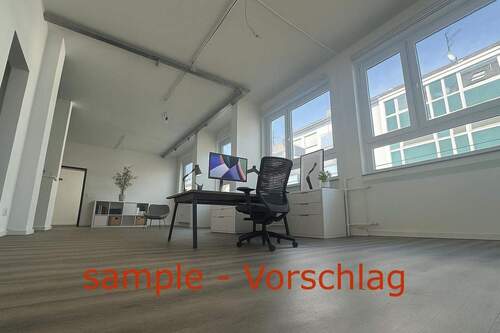 Bild 1 - Gewerbeloft - Atelier - Wohnung in der Wunnensteinstr. S-Ost