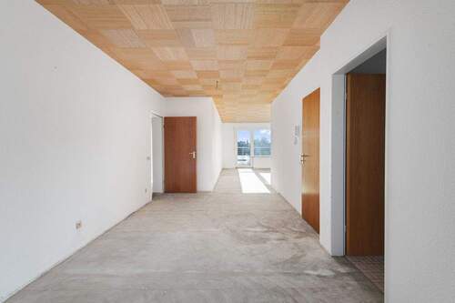 Essdiele mit Blick zum Wohnzimmer - 