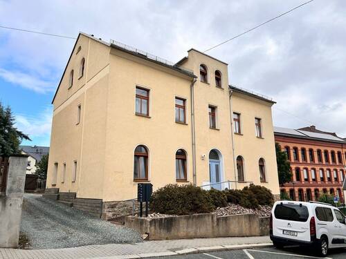 Netzschkau, Ferdinand-Freiligrath-Str. 10 - Rampe im Eingangsbereich - Ferdinand-Freiligrath-Str. 10, Gew