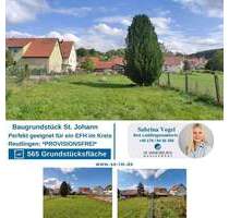 ***PROVISIONSFREI, großzügiges Grundstück für Ihre Familie * grün, ebenerdig*** - Sankt Johann Gächingen