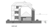 Ansicht Süd-Ost - Mehrfamilienhaus, Wohnhaus mit 558,30 m² in Bünde zum Kaufen