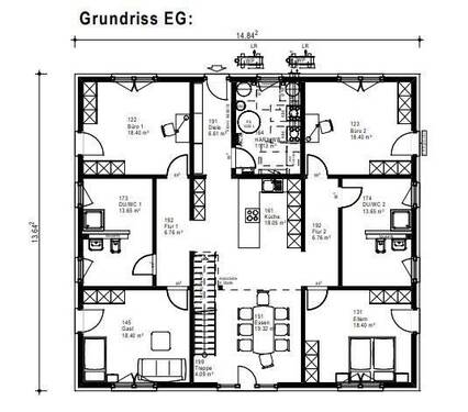 connect EG - 1 Zimmer Mehrfamilienhaus, Wohnhaus in Schönewalde