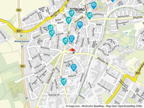 Geolyzer Kartenausschnitt - 