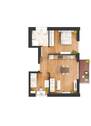 Grundriss - Etagenwohnung mit 55,20 m&sup2; in München zum Kaufen