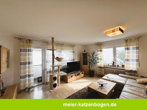 Wohnen - 3-Zimmerwohnung mit Küche und Balkon im Südwesten