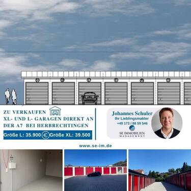 Titelbild - XL- und L-Garagen direkt an der A7, nähe Amazon McDonalds