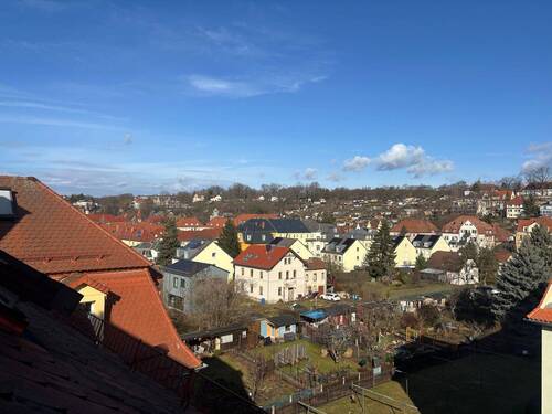 Blickrichtung Kleingärten - 