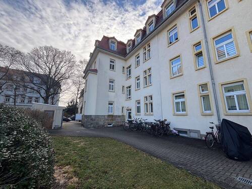 Innenhof - Etagenwohnung mit 35,00 m&sup2; in Dresden zum Kaufen