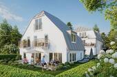 Gartenansicht - 3 Zimmer Etagenwohnung zum Kaufen in München