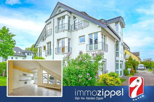 Titel - Helle 2-Zimmer-Dachgeschosswohnung mit Südbalkon in Köpenick