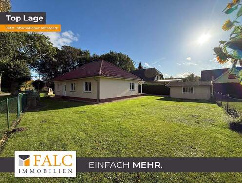 Außenaufnahme - Traum-Bungalow auf Rügen - Ruhe, Natur und Komfort in Top-Lage!