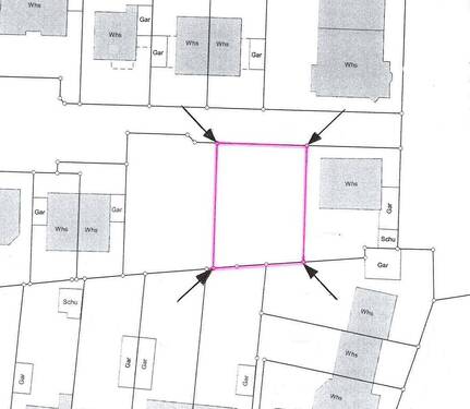 Lageplan - Grundstück in Gärtringen