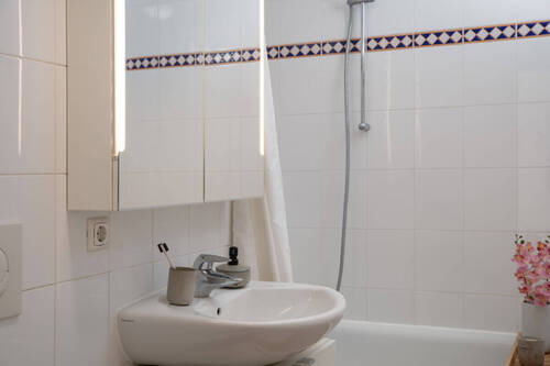 Platz für die Morgenroutine - 