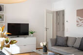 Harmonie im hellen Wohnraum - 