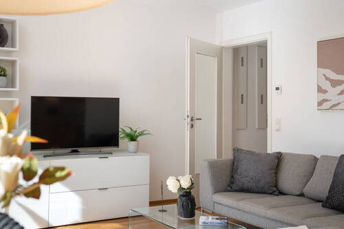 Harmonie im hellen Wohnraum - 