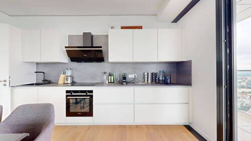 Küche - Etagenwohnung mit 118,60 m² in Frankfurt am Main zum Kaufen