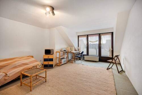 Wohnbereich Ansicht 1 - 1 Zimmer Etagenwohnung zum Kaufen in Hürth