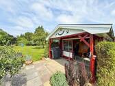 Gartenhaus mit Grillecke - 