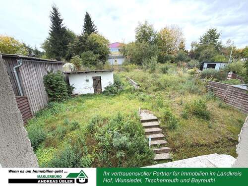 Garten - Einfamilienhaus mit 130,00 m&sup2; in Marktleuthen zum Kaufen