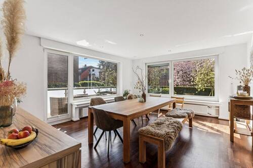 Ess- und Wohnbereich - 3 Zimmer Etagenwohnung in Meerbusch