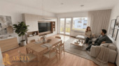 Wohnzimmer Beispiel 3 (Ki generiert) - 3 Zimmer Etagenwohnung in Usingen