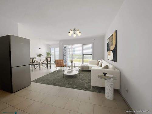 Einrichtungsbeispiel - 2 Zimmer Etagenwohnung zum Kaufen in Radolfzell am Bodensee