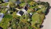 Vogelperspektive - 2 Häuser auf großem Grundstück!