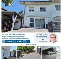 Hochwertige & moderne Doppelhaushälfte in Bestlage von Pforzheim zu verkaufen!