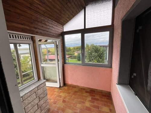 Eingang - Bungalow mit 40,80 m&sup2; in Straußfurt zum Kaufen