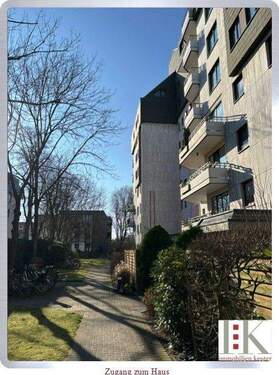 Zugang zum Haus - 3 Zimmer Etagenwohnung zum Kaufen in Kaarst