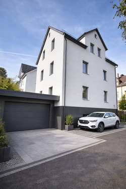 Musteransicht Vorderseite - Kompaktes Mehrfamilienhaus in zentrumsnaher Lage von Schwäbisch Gmünd inkl. Garten und Garage