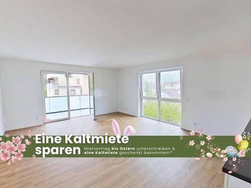 Bild 1 - Moderne 2-Zimmer-Wohnung mit Balkon und Einbauküche inklusive