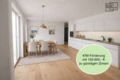 Wohnen - B&B Immobilien: Exklusives Neubauwohnung mit attraktiver KfW-Förderung