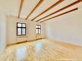 EIn Zimmer ist ohne Dachschrägen - 