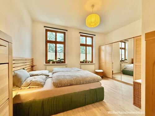 Das Schlafzimmer mit viel Platz - 